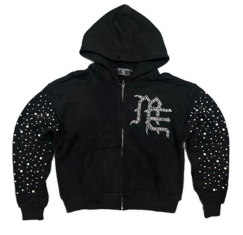 Mixed Emotion Black Pearl Sweatsuit