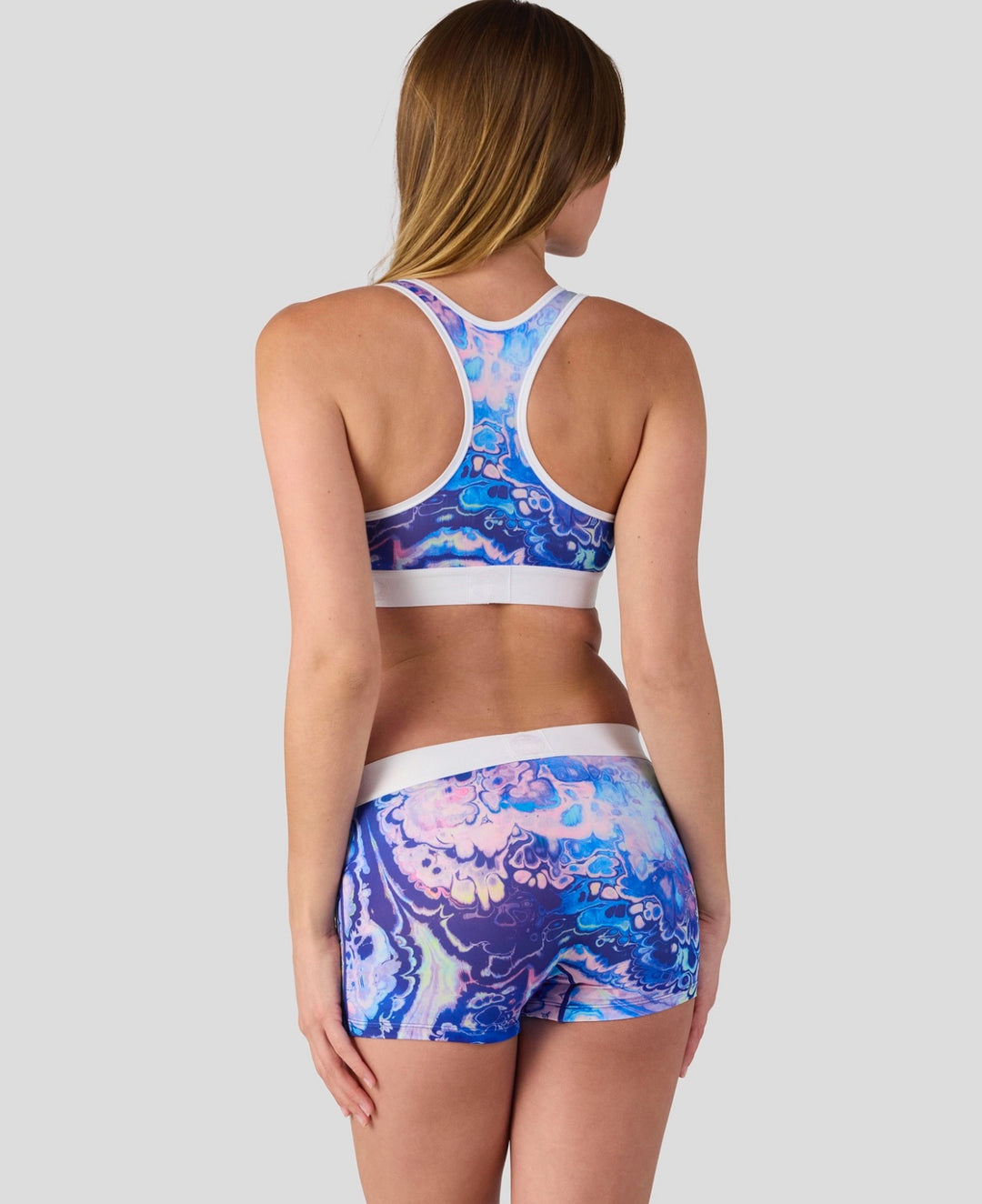 Iridescent Spills Boy Short Set