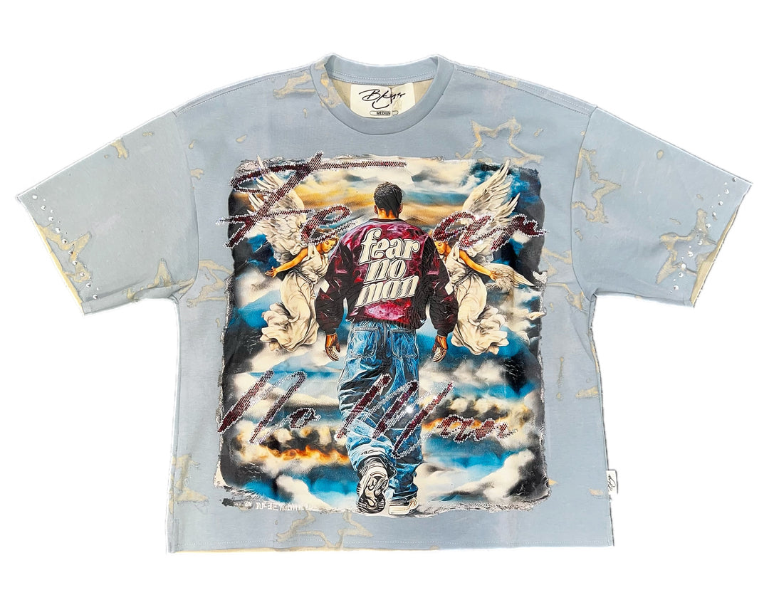 Fear No Man Premium Cropped Shirt (Multiple Colors)