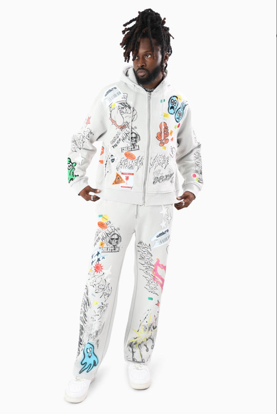 Doodle Fleece Set