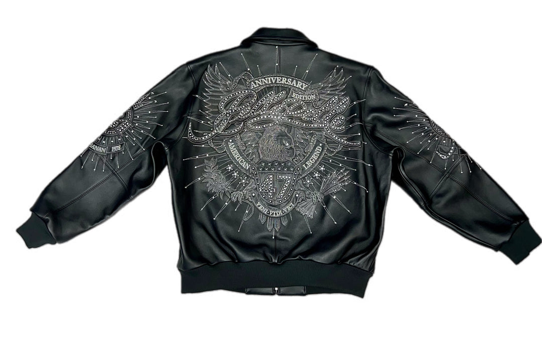Marc Buchanan 47th Anniversary Premium Leather Pelle Pelle Jacket