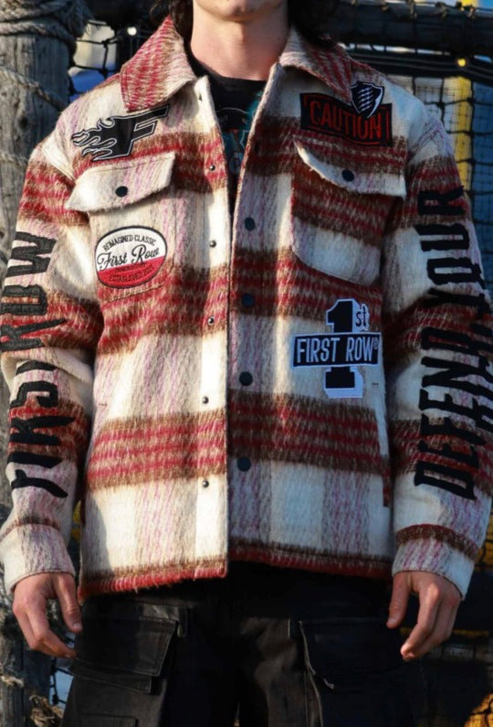Caution Not So Quite Flannel Jacket