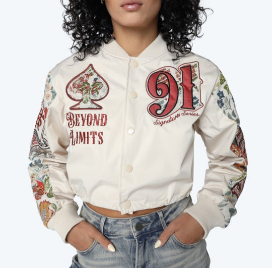 Varsity Cropped Jacket