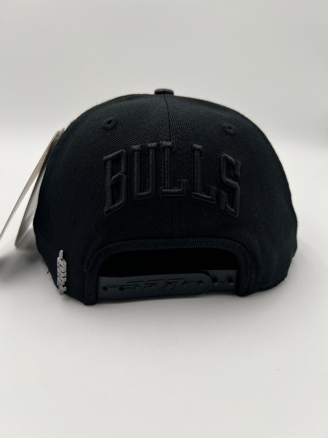 Chicago Bulls Triple Black SnapBack Hat