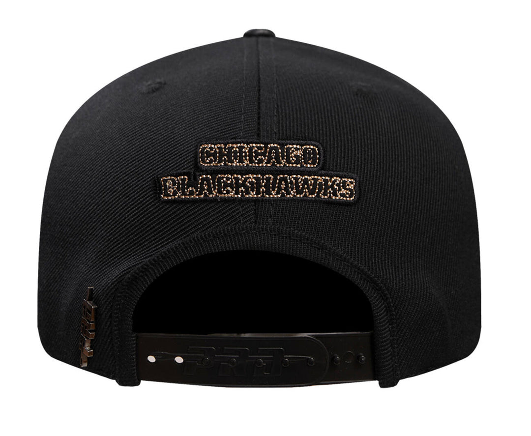 Chicago Blackhawks wool snapback hat