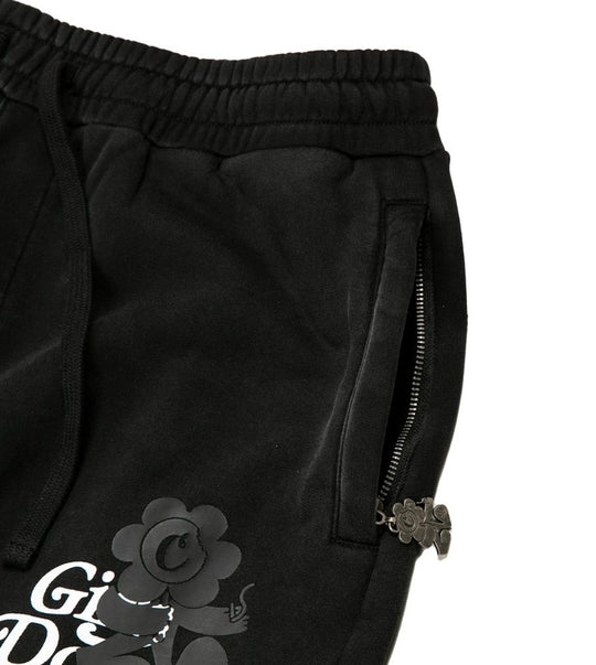 Florist zip up hoodie with fleece sweat pants