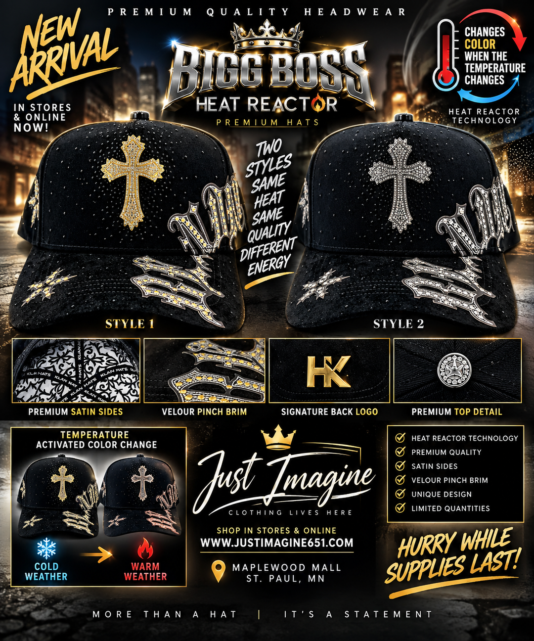 Cross Me Never SnapBack Hat