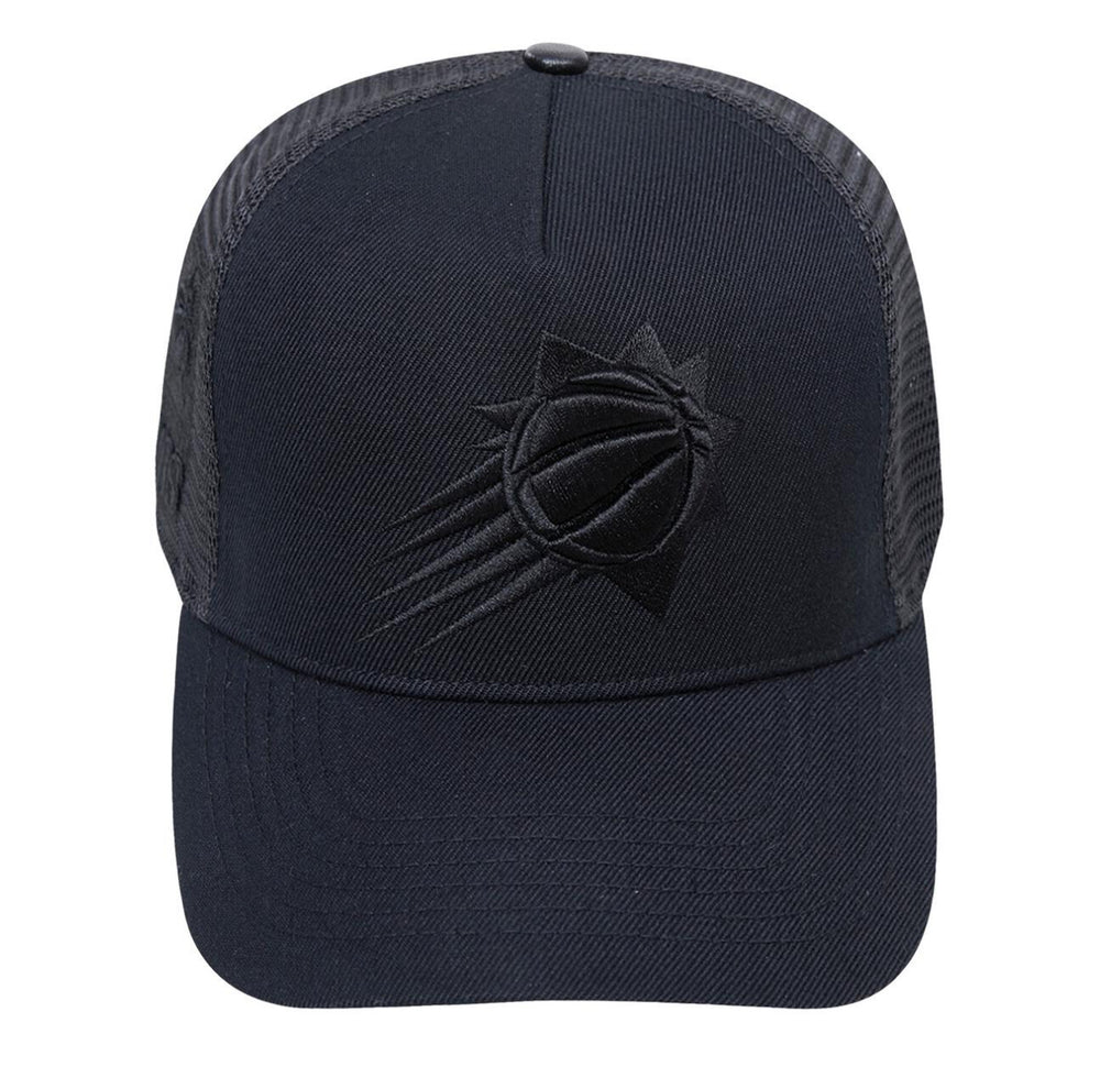 Phoenix Suns triple black trucker hat