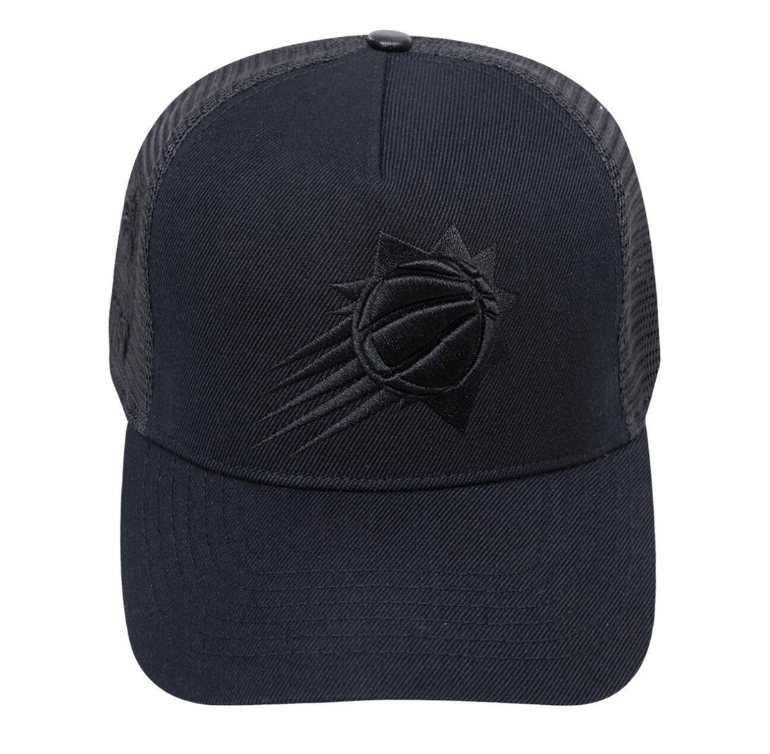 Phoenix Suns triple black trucker hat