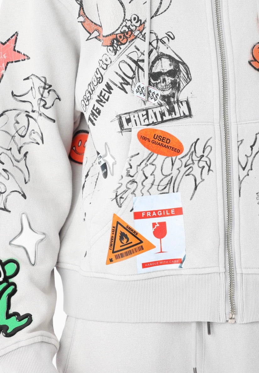 Doodle Fleece Set