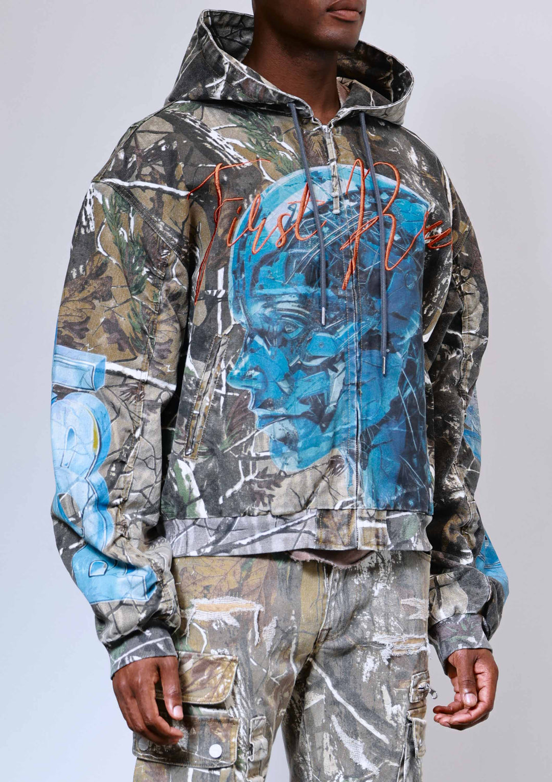 POST HUMAN NEW BORN HOOD JACKET