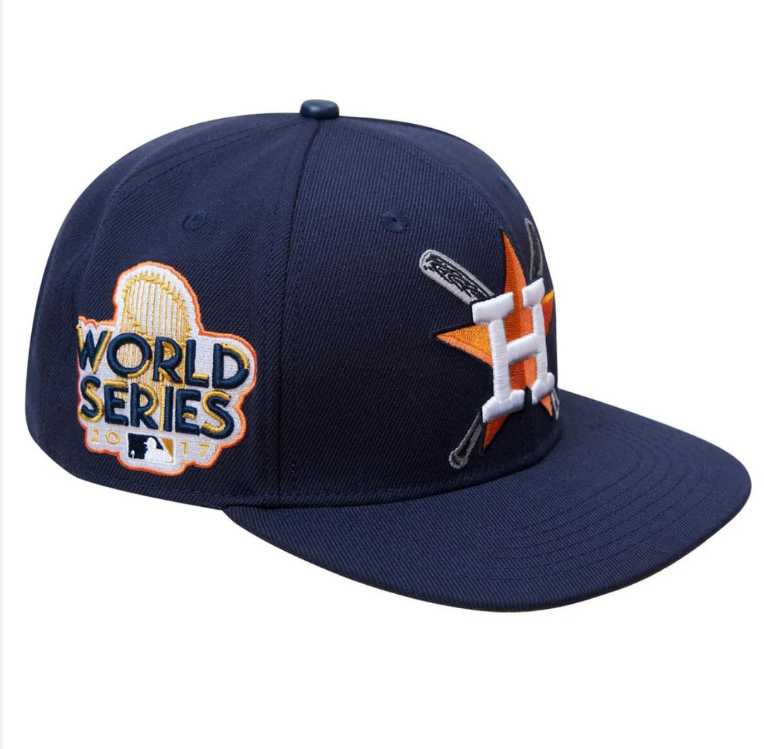 Houston Astros World Series snapback hat