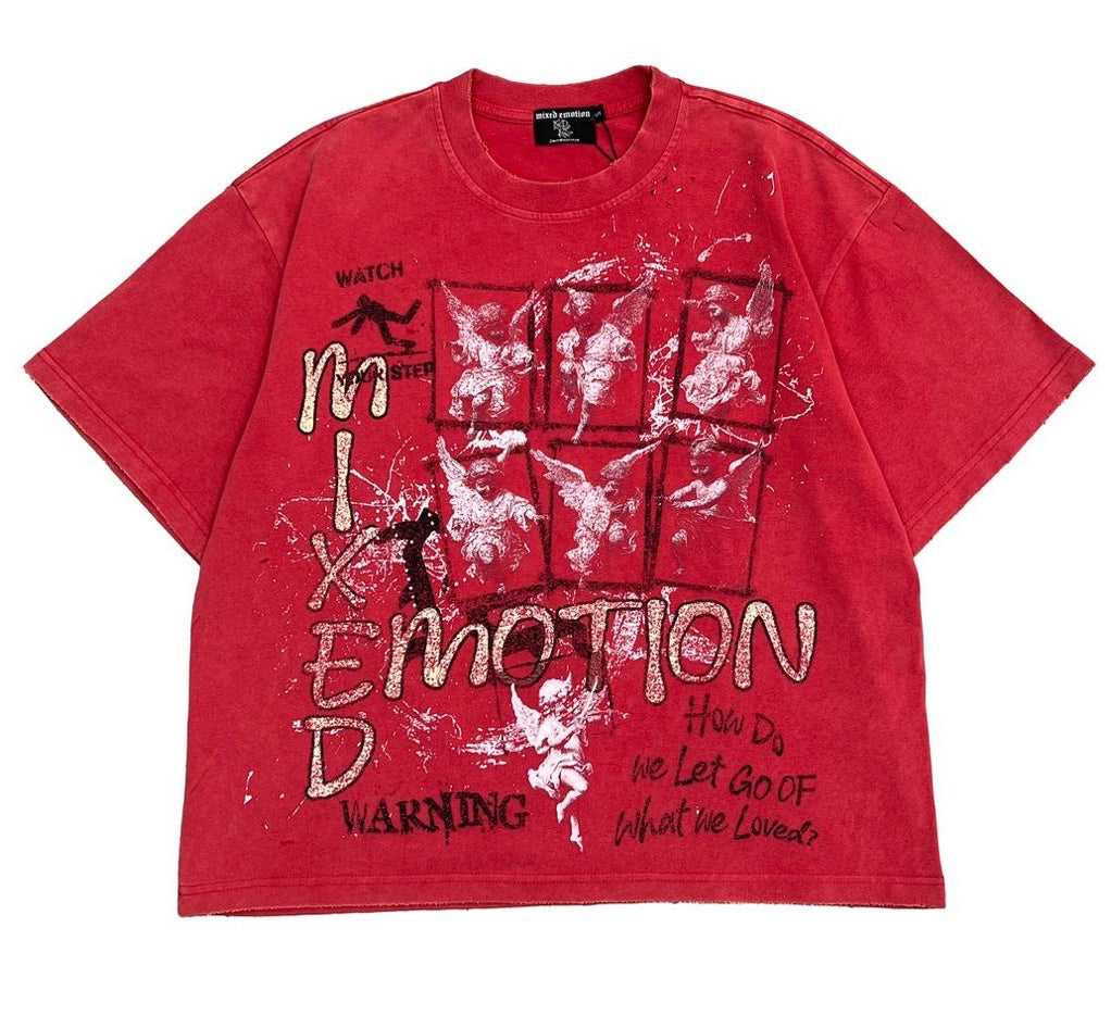 Crimson Oversized T-shirt
