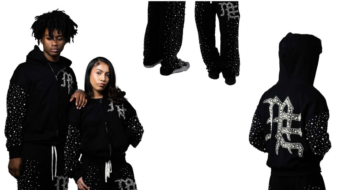 Mixed Emotion Black Pearl Sweatsuit