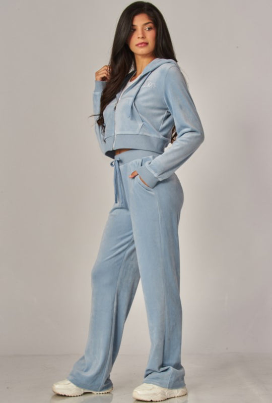 Velour Spoiled Rhinestone Set