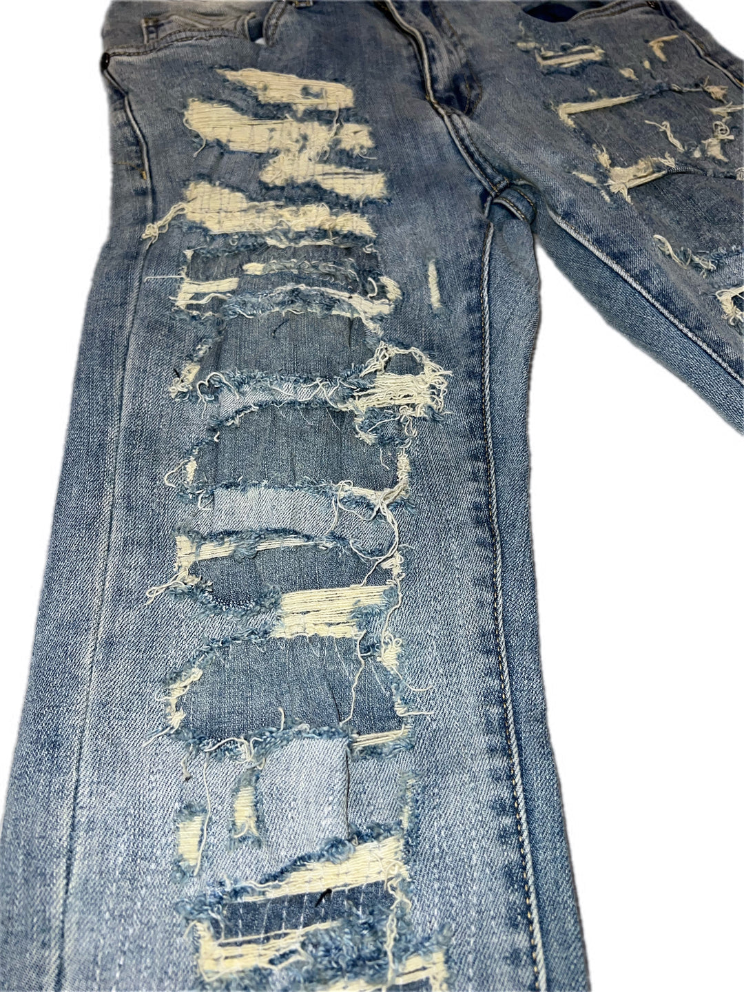 Waimea vintage wash flex skinny fit jeans
