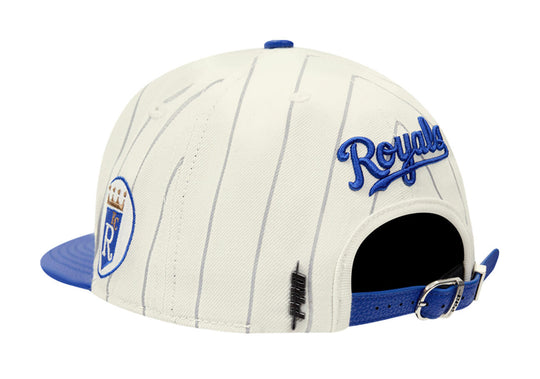 KC Royals pinstripe retro classic snapback hat