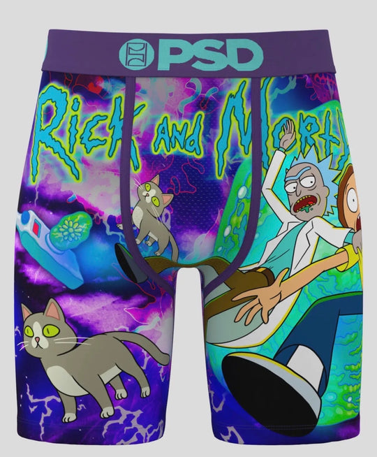 Rick and Morty Purple Days Underwear ￼