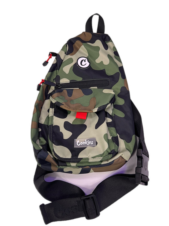 Cookies camouflage smell proof shoulder bag