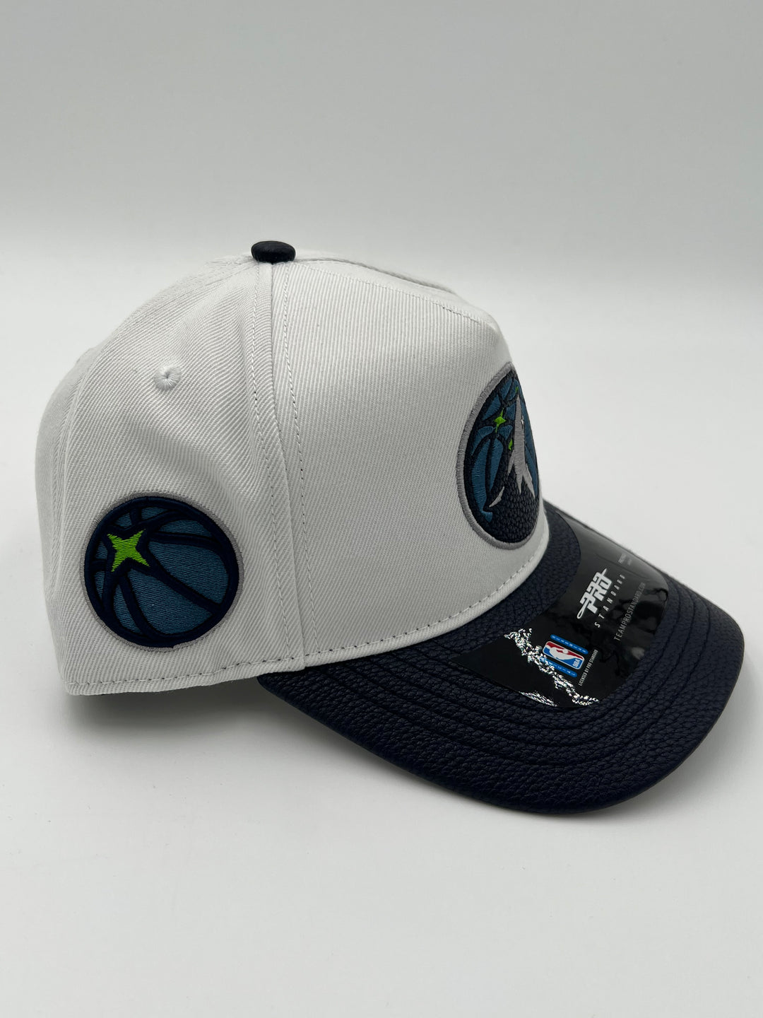 Minnesota Timberwolves pinched brim SnapBack hat