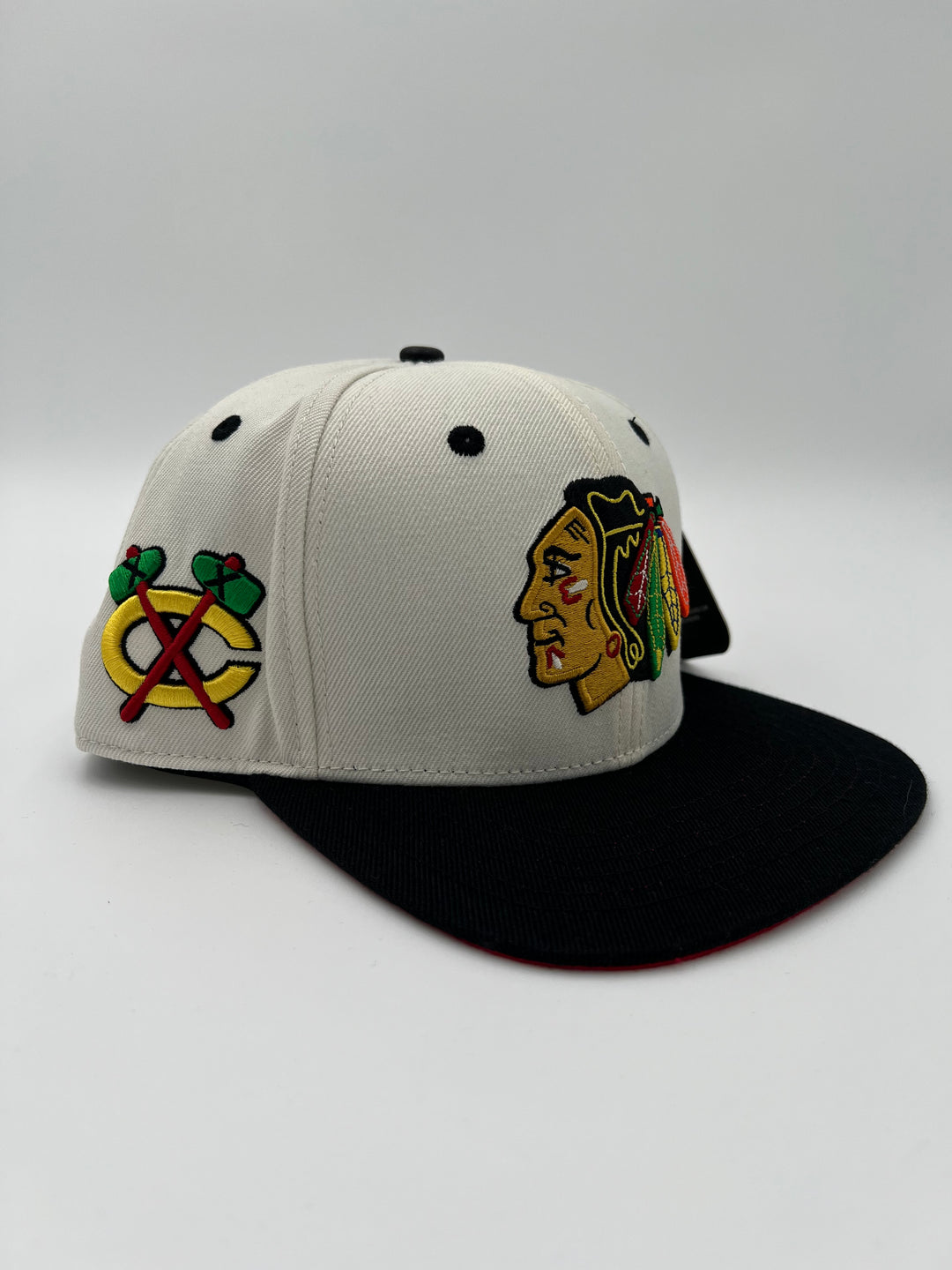 Chicago Blackhawks Full Colors SnapBack Hat