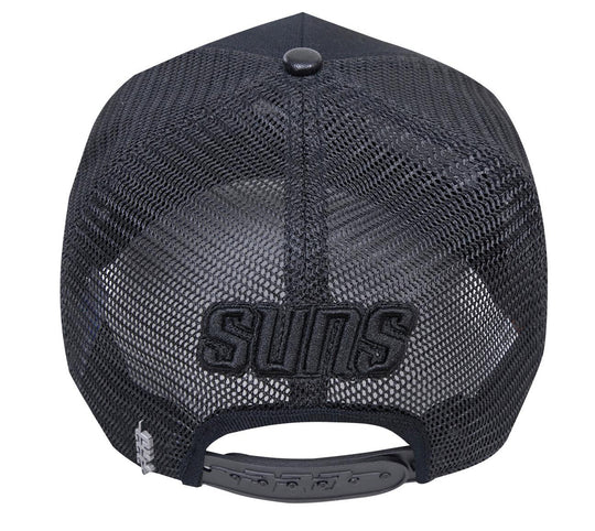 Phoenix Suns triple black trucker hat