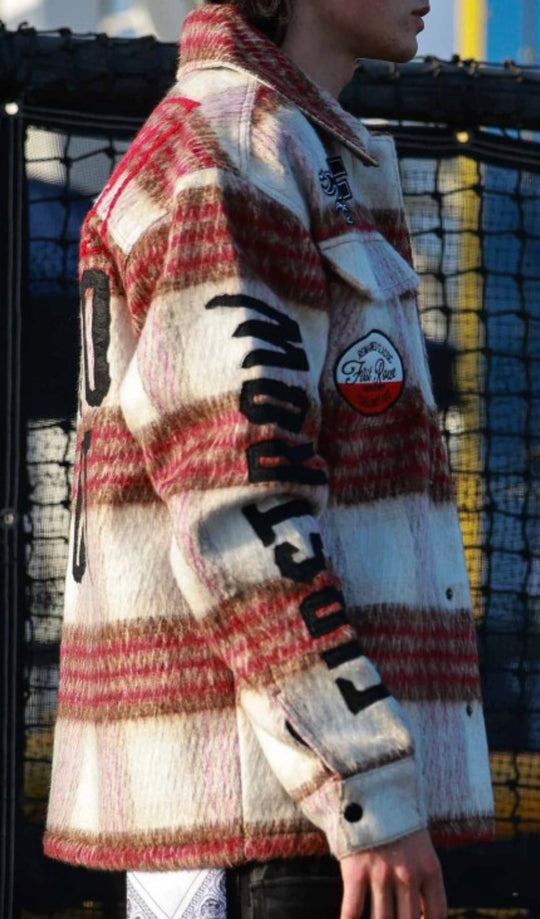 Caution Not So Quite Flannel Jacket
