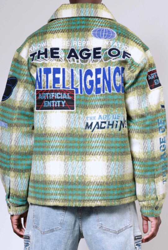 Post Human Flannel Jacket