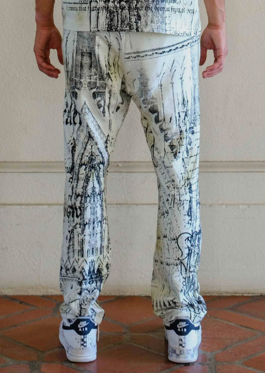 Faith Dealer A Sacred Vow Sanctuary Stacked Jogger Set