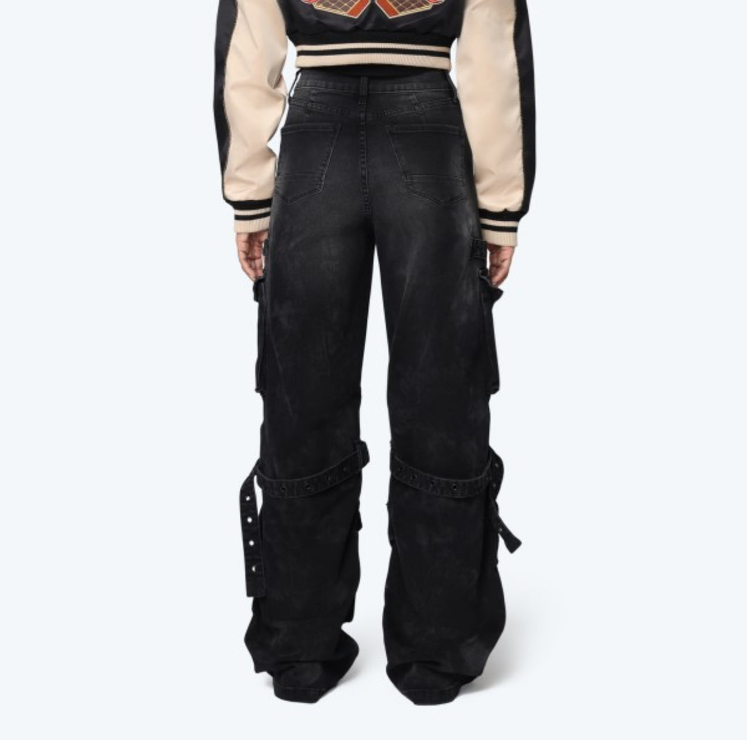 High Rise Wide Leg Jeans