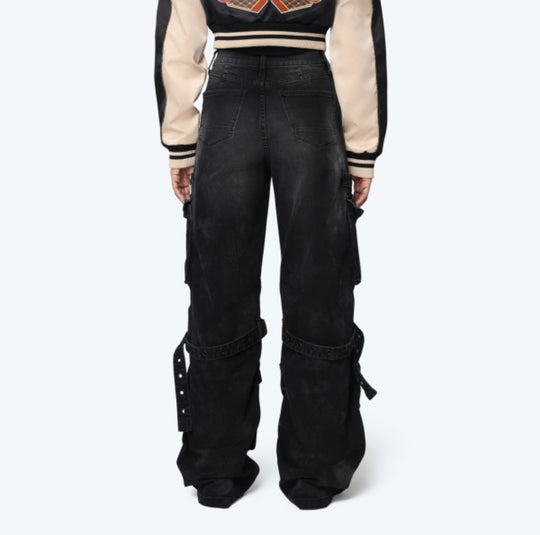 High Rise Wide Leg Jeans