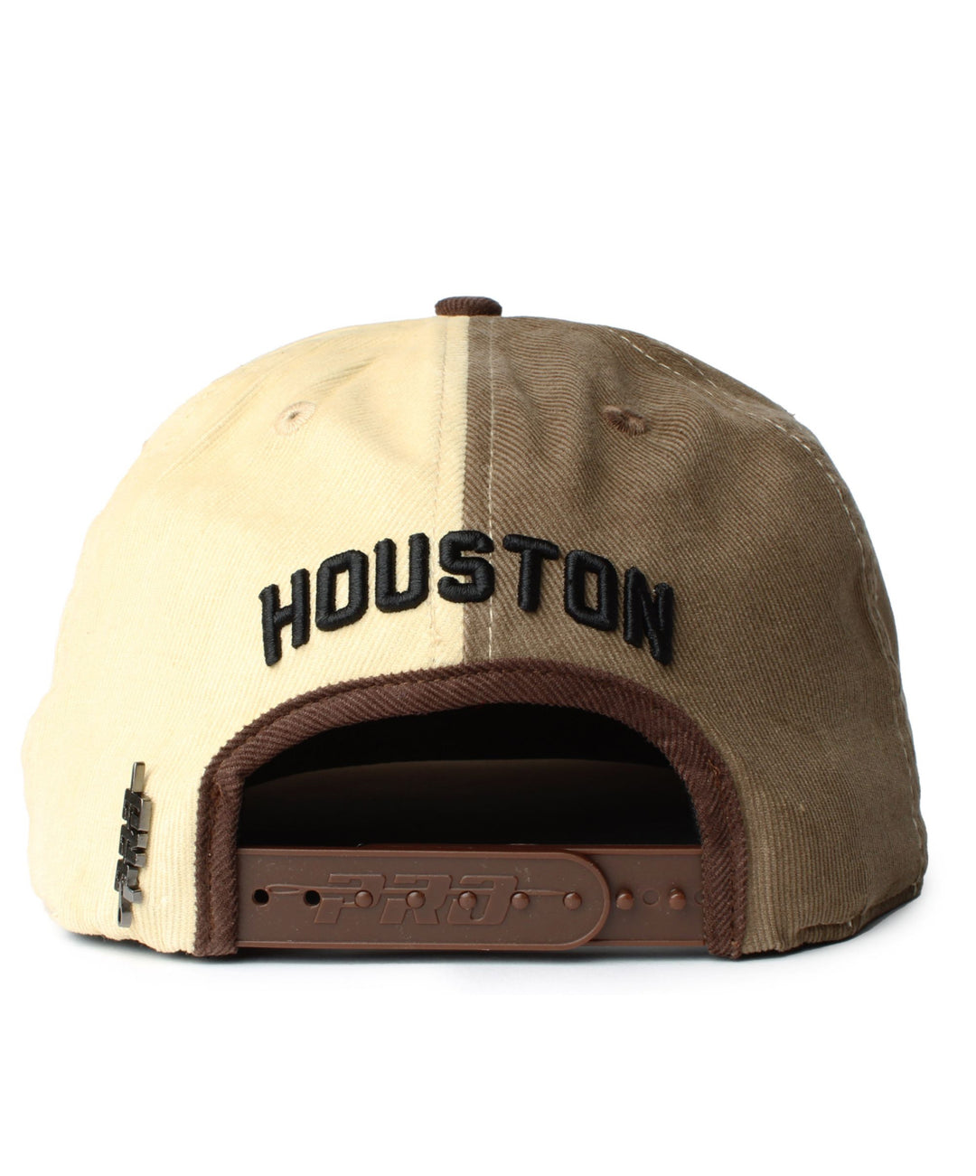 Houston Astros two toned corduroy snapback hat