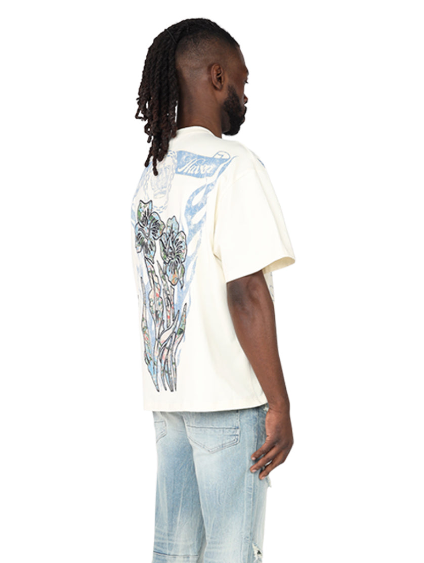 Come in peace premium tapestry t-shirt