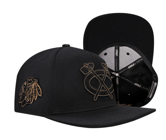 Chicago Blackhawks wool snapback hat