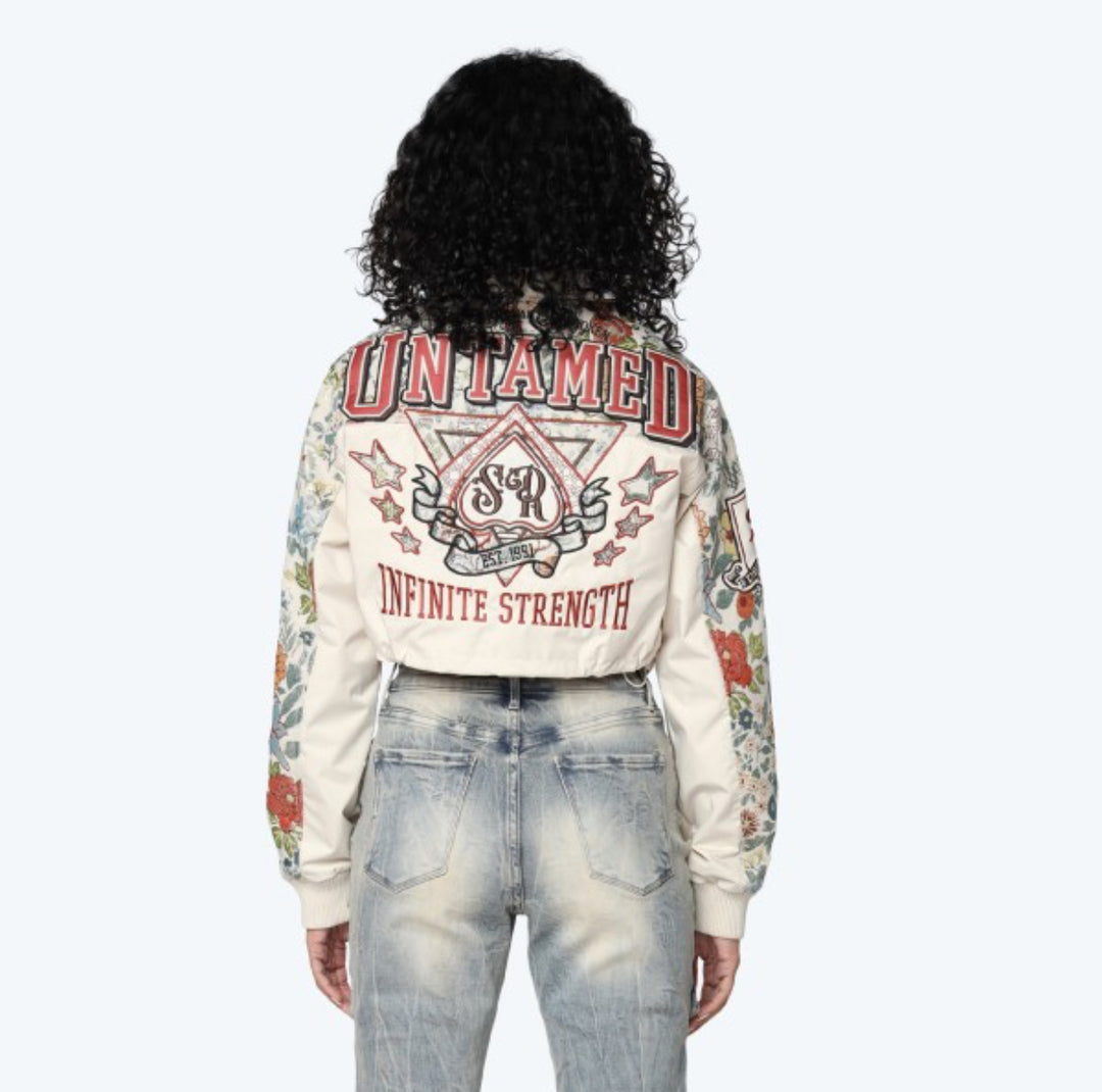 Varsity Cropped Jacket
