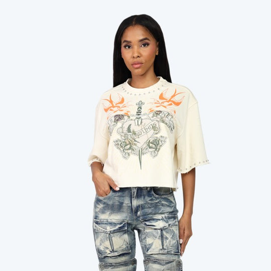 Tapestry Patch Box T-Shirt