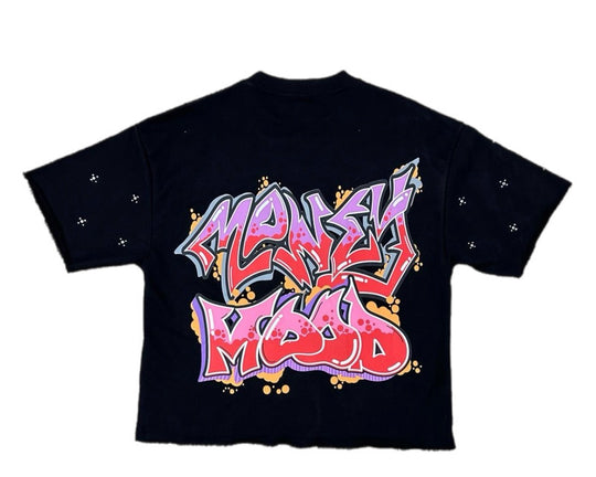 Money Mood Cropped Shirt