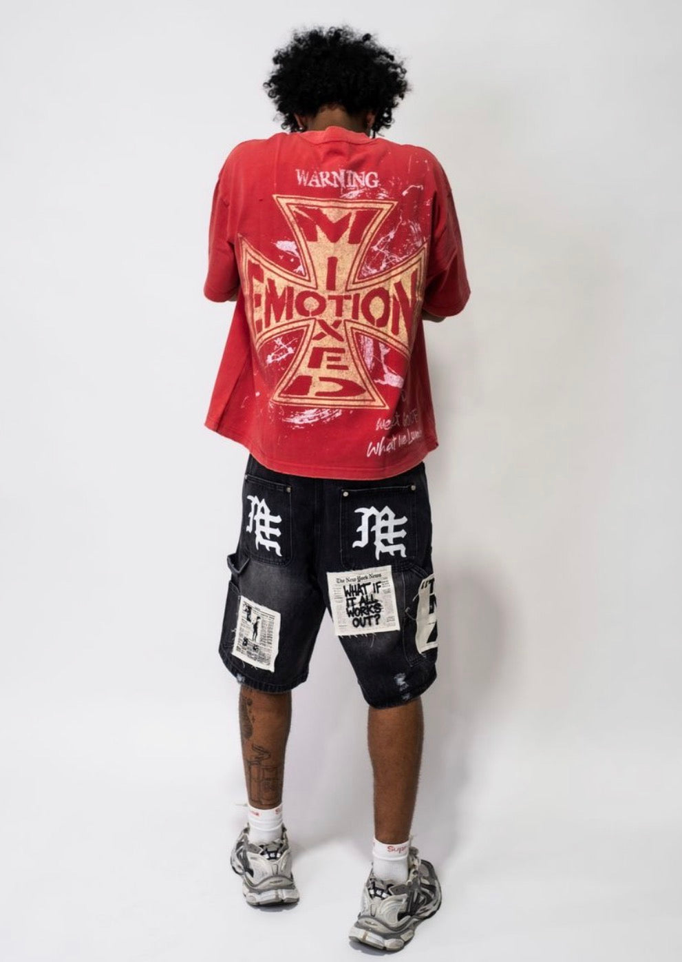 AI Denim Shorts