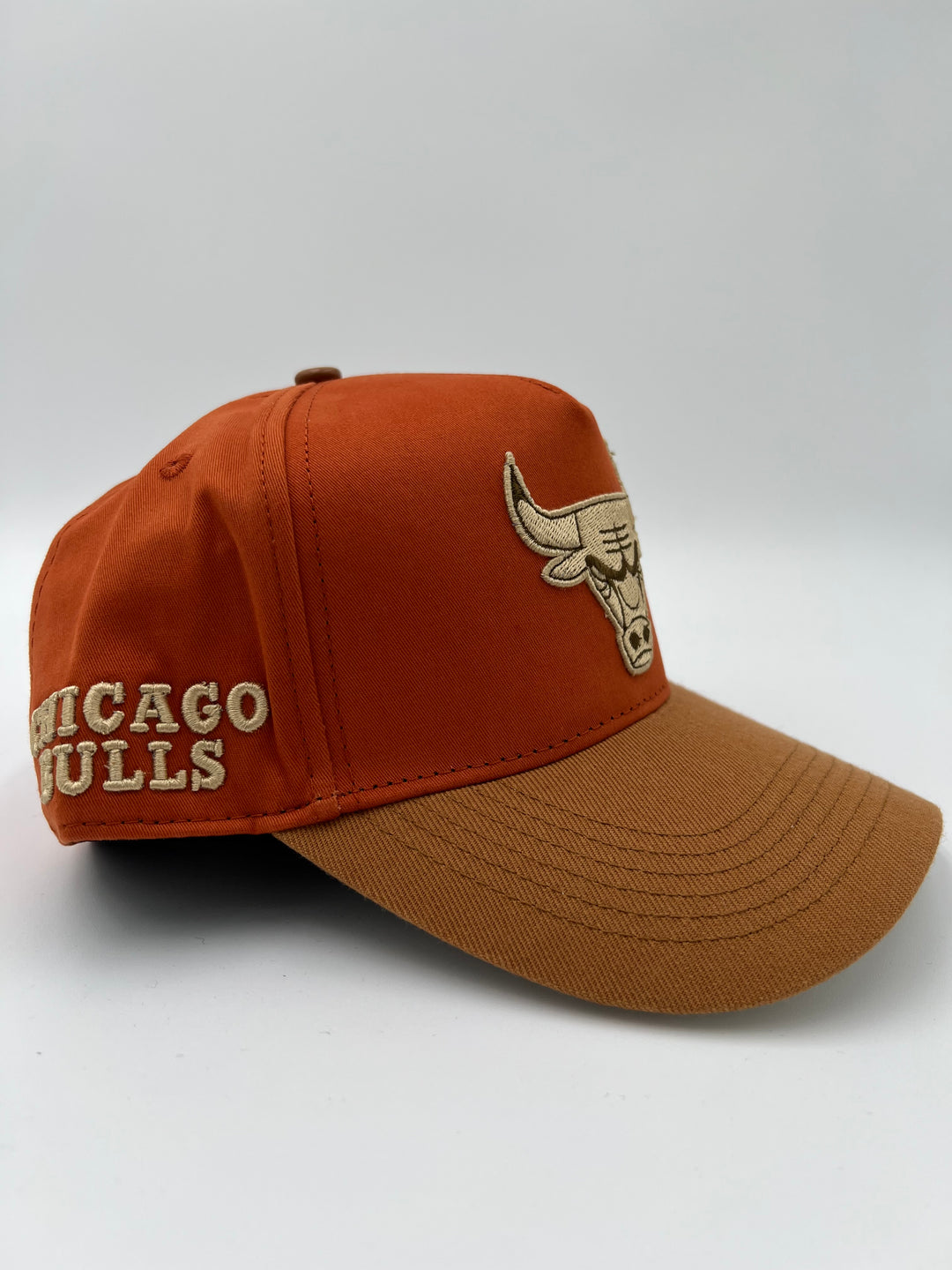 Chicago Bulls Burnt Orange SnapBack Hat