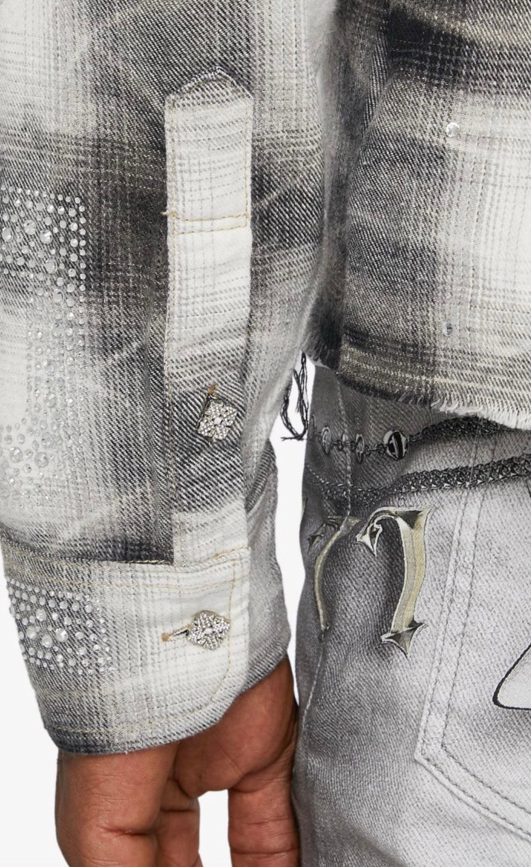 Ruby Crescent Flannel