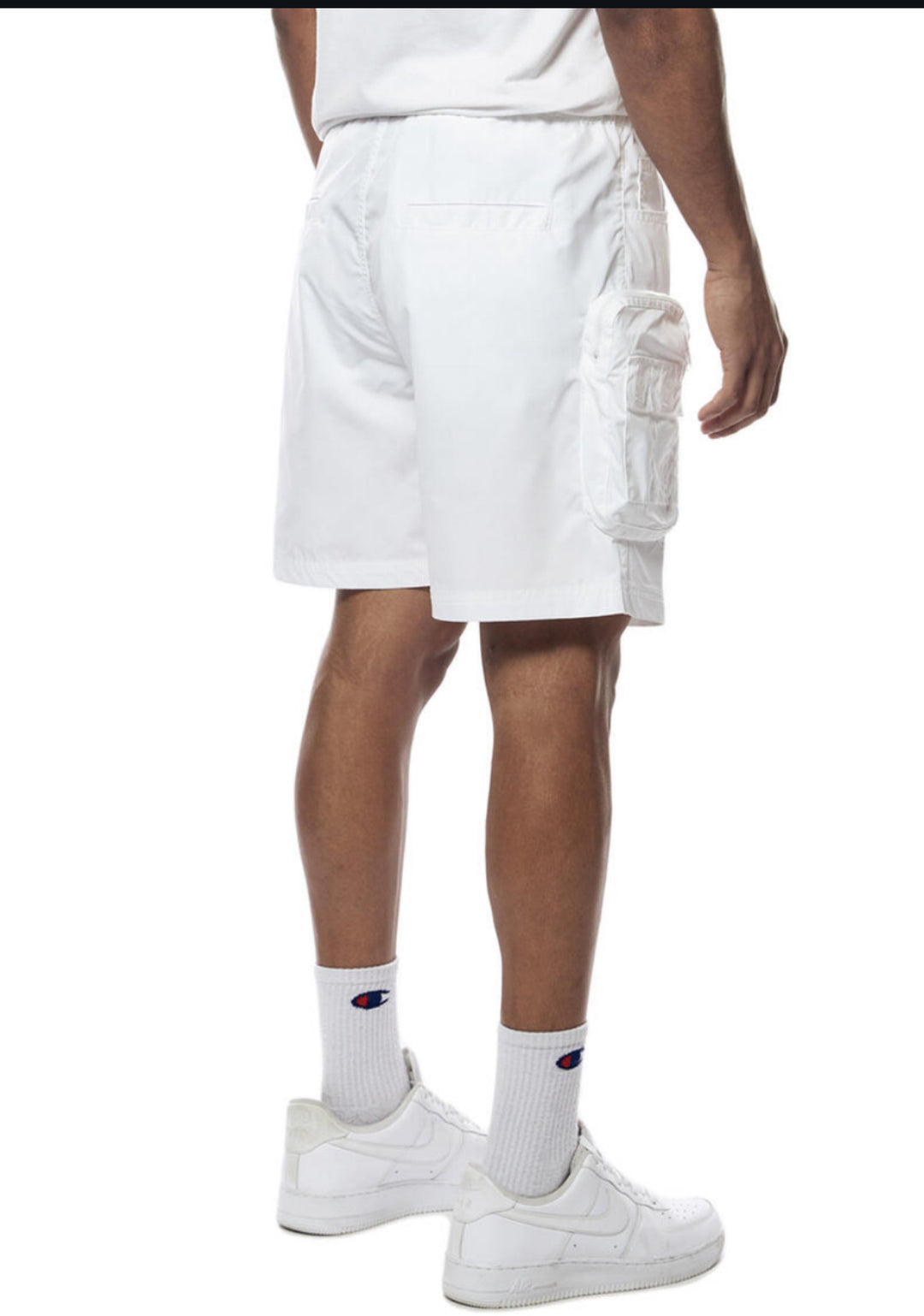 SECRET FILES PRINTED NYLON UTILITY SHORTS (MULTIPLE COLORS)