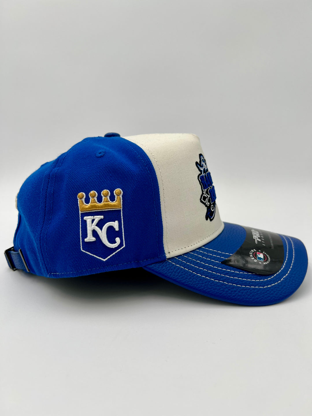 Kansas City Royals Pinched Brim SnapBack Hat