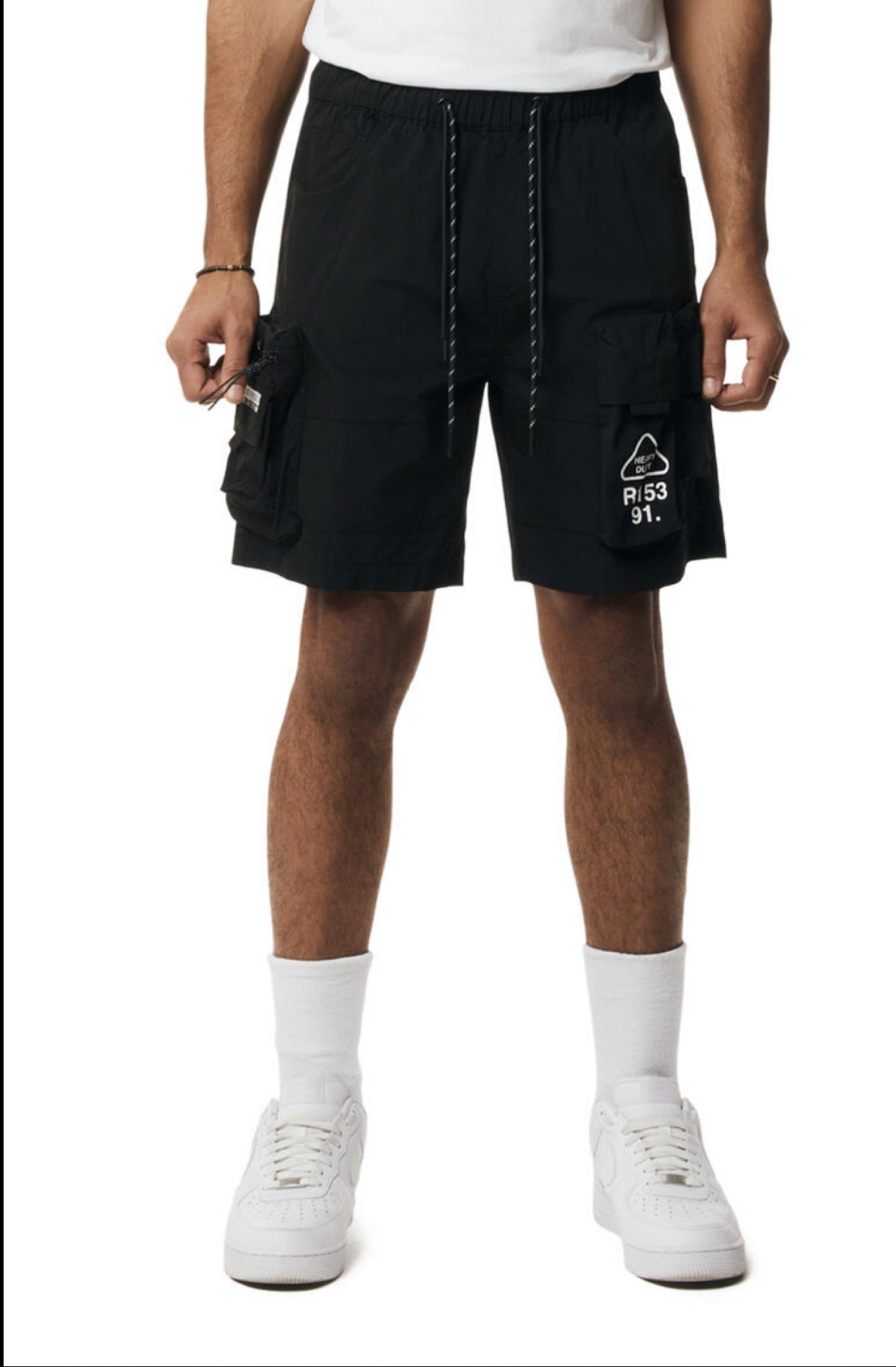 UTILITY NYLON CARGO SHORTS – Just Imagine