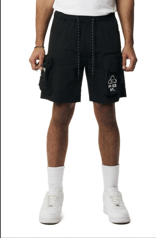 UTILITY NYLON CARGO SHORTS