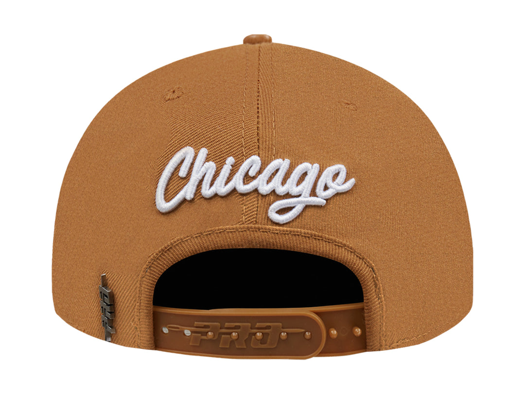 Chicago Bulls paint the city curved visor snapback