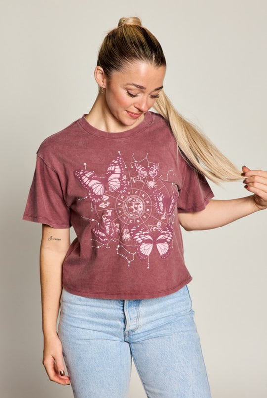 Butterfly Astrology T-Shirt