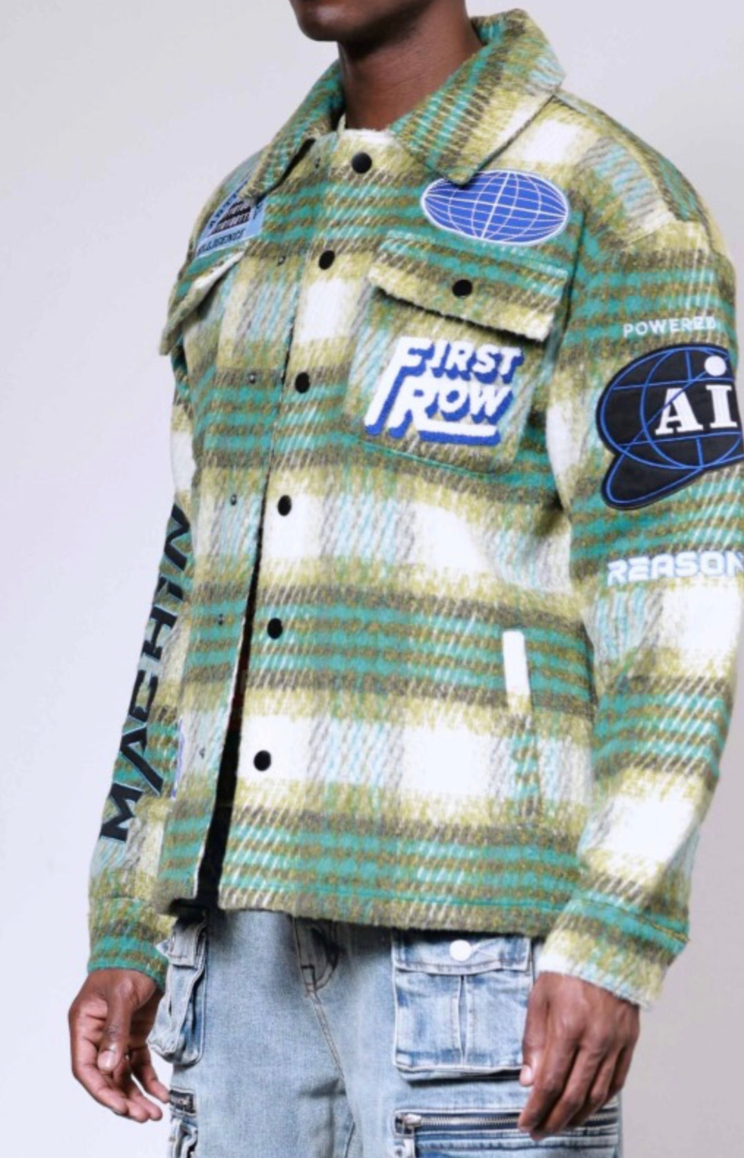 Post Human Flannel Jacket
