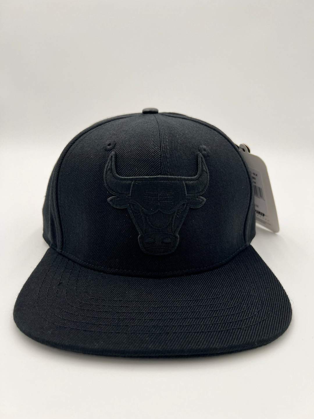 Chicago Bulls Triple Black SnapBack Hat