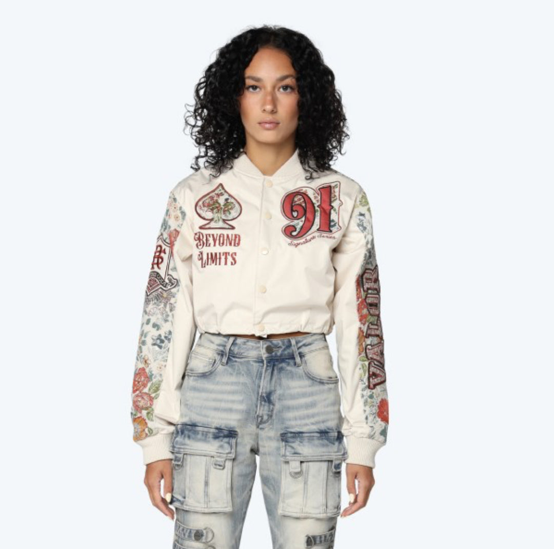 Varsity Cropped Jacket