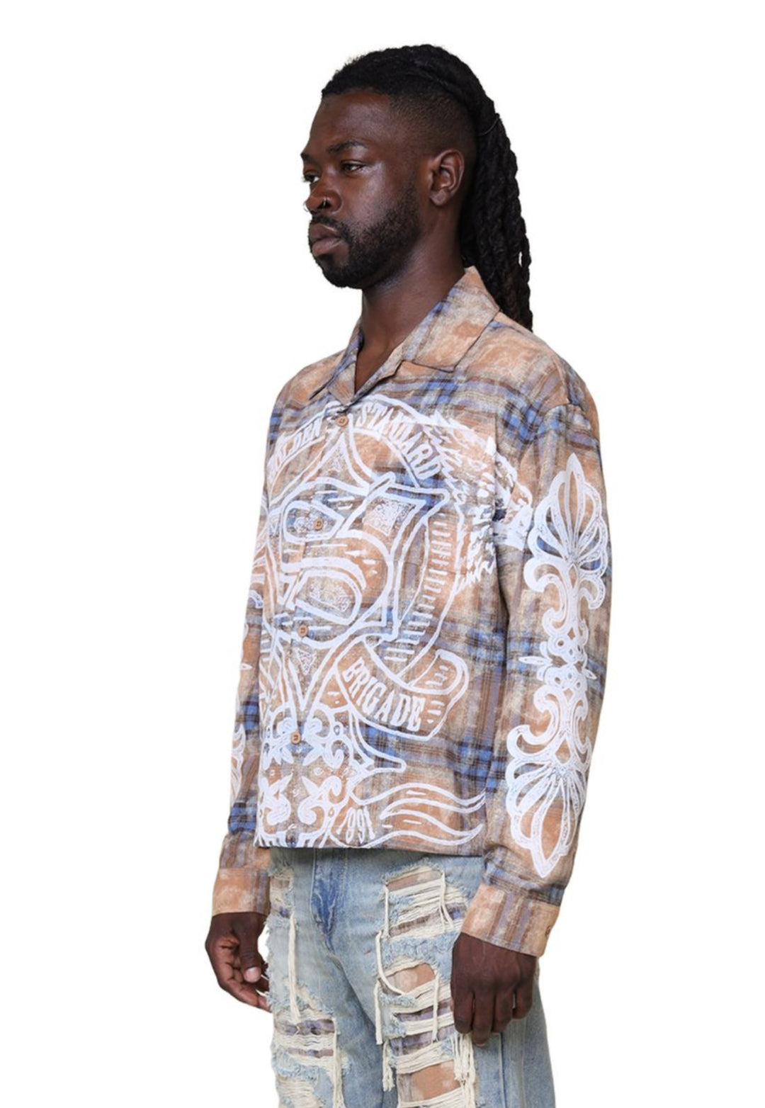 Grandeur Plaid Woven Shirt